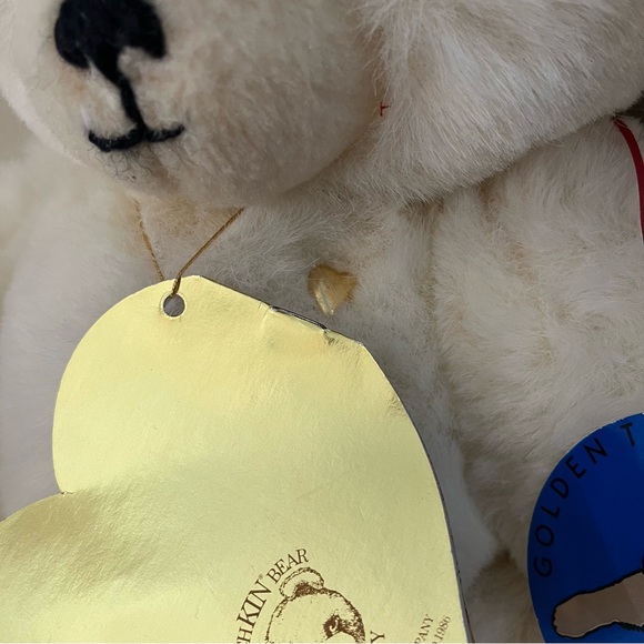 Hotchkin KIN Alas'Kin Bear #236 SIGNED new with tags 1986 Vintage - Picture 6 of 9